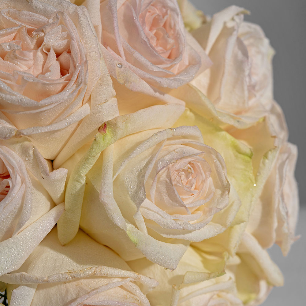 Ohara rose bridal bouquet