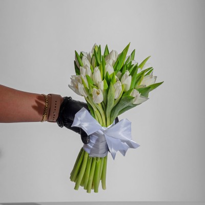 Tulip bridal bouquet