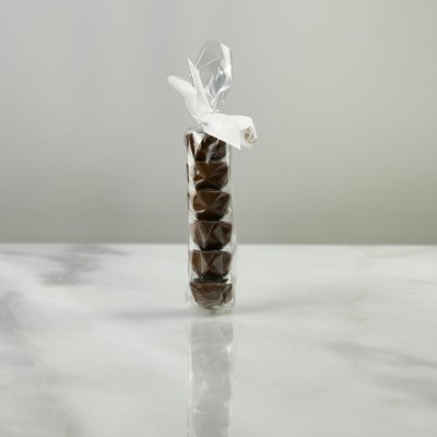 Cellophane wrapping chocolate 6 pieces